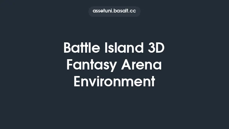 Battle Island 3D Fantasy Arena Environment Thumbnail