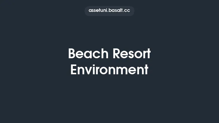 Beach Resort Environment Thumbnail
