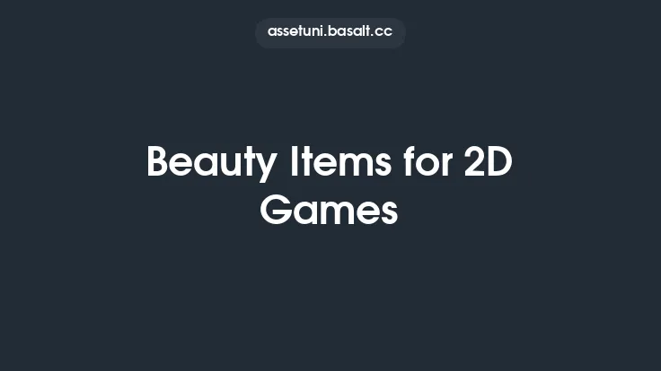 Beauty Items for 2D Games Thumbnail