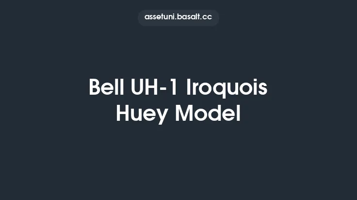 Bell UH-1 Iroquois Huey Model Thumbnail