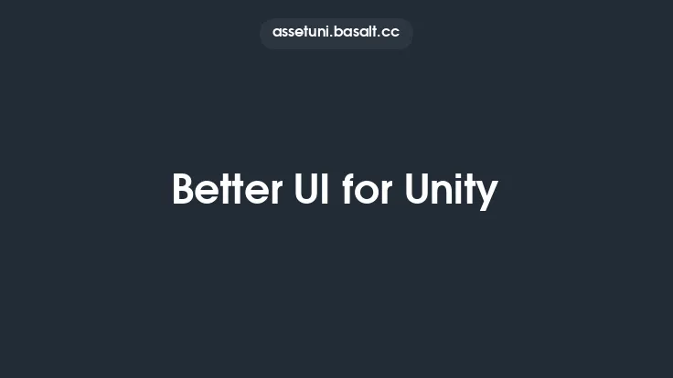 Better UI for Unity Thumbnail