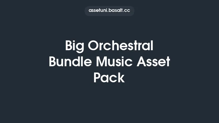 Big Orchestral Bundle Music Asset Pack Thumbnail