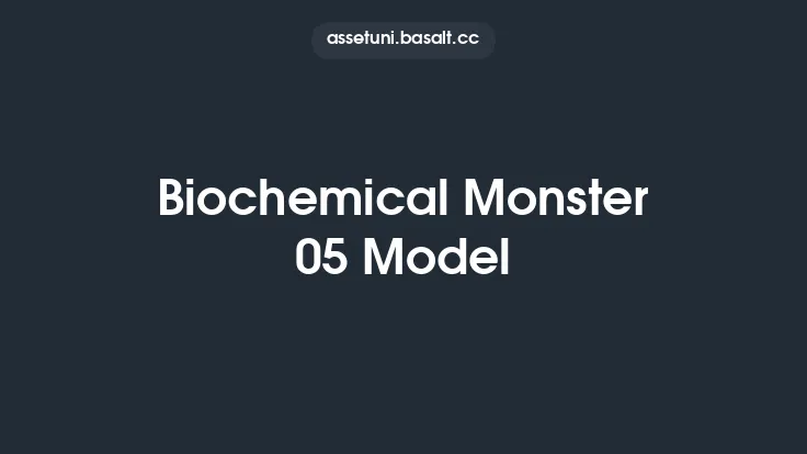 Biochemical Monster 05 Model Thumbnail