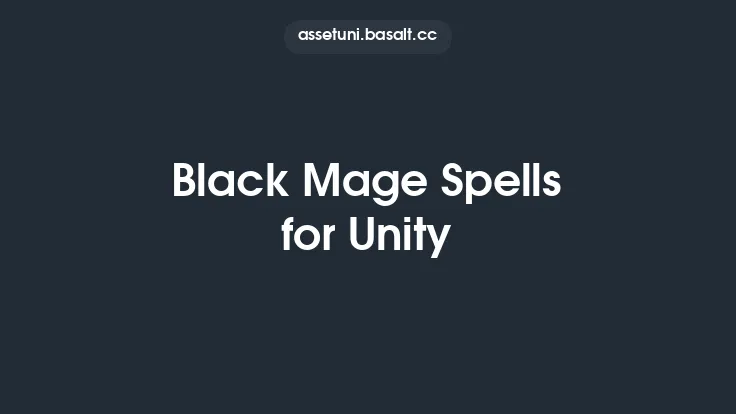 Black Mage Spells for Unity Thumbnail