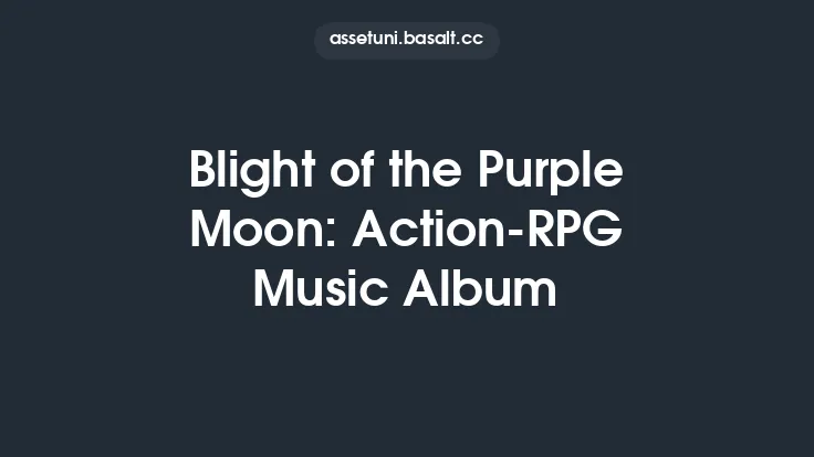 Blight of the Purple Moon: Action-RPG Music Album Thumbnail