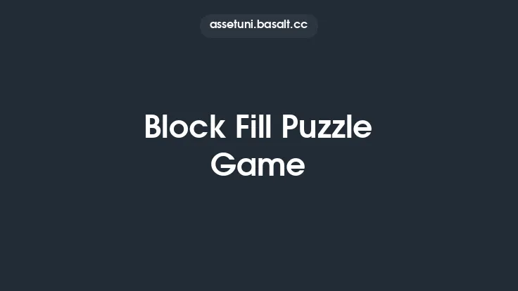 Block Fill Puzzle Game Thumbnail