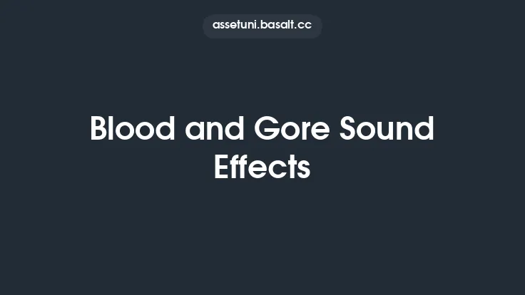 Blood and Gore Sound Effects Thumbnail