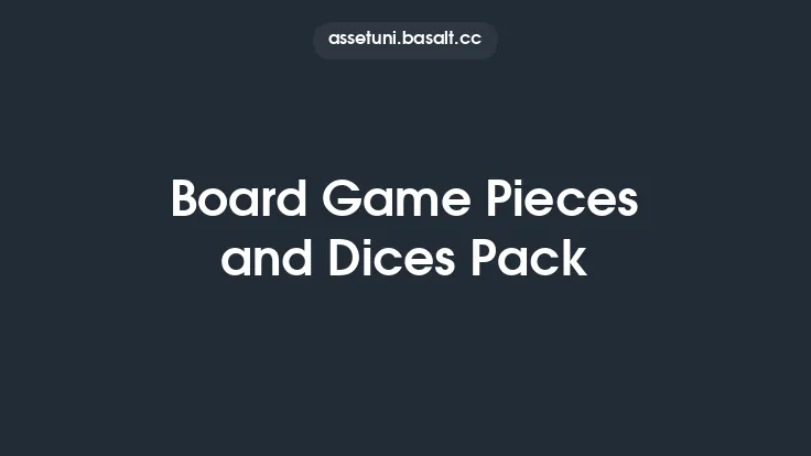Board Game Pieces and Dices Pack Thumbnail