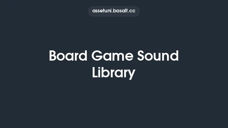 Board Game Sound Library Thumbnail