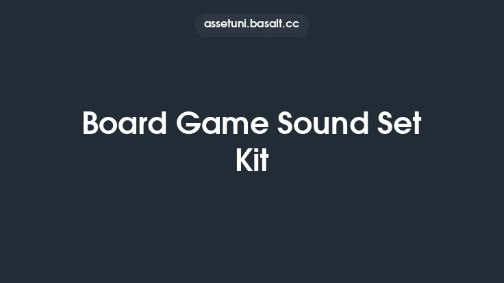Board Game Sound Set Kit Thumbnail