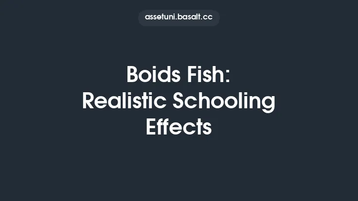 Boids Fish: Realistic Schooling Effects Thumbnail