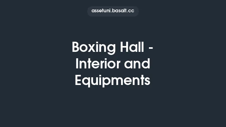 Boxing Hall - Interior and Equipments Thumbnail