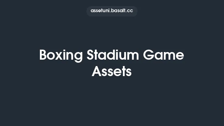Boxing Stadium Game Assets Thumbnail