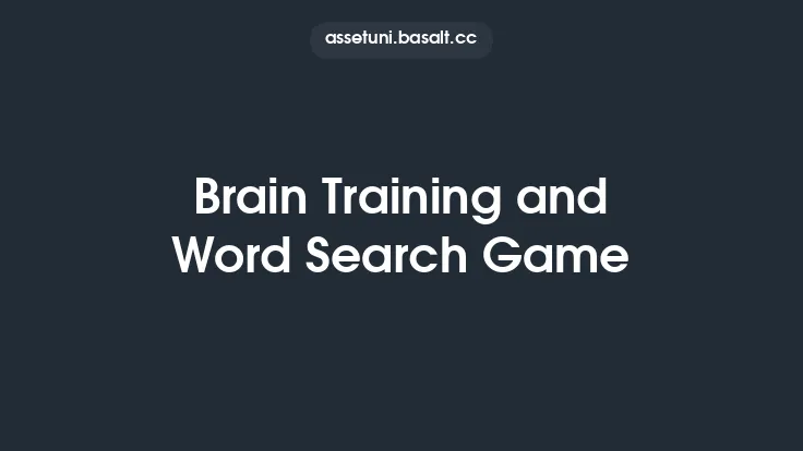 Brain Training and Word Search Game Thumbnail