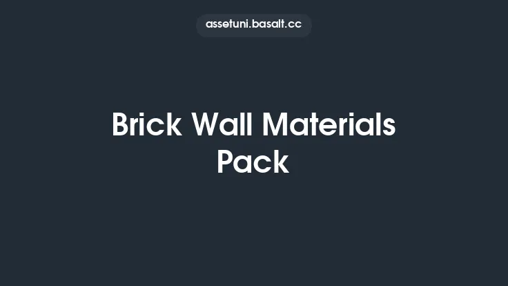 Brick Wall Materials Pack Thumbnail