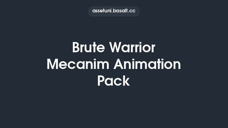 Brute Warrior Mecanim Animation Pack Thumbnail