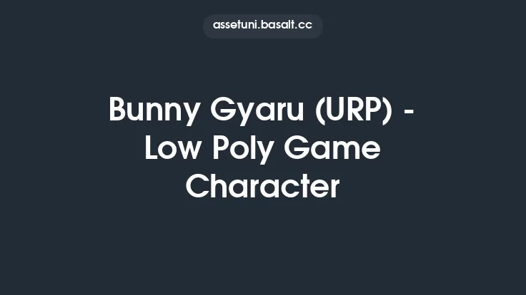 Bunny Gyaru (URP) - Low Poly Game Character Thumbnail