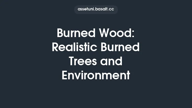Burned Wood: Realistic Burned Trees and Environment Thumbnail