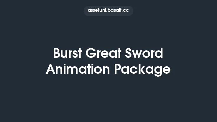 Burst Great Sword Animation Package Thumbnail