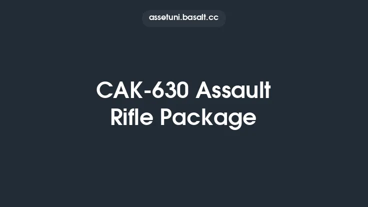 CAK-630 Assault Rifle Package Thumbnail