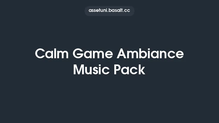 Calm Game Ambiance Music Pack Thumbnail
