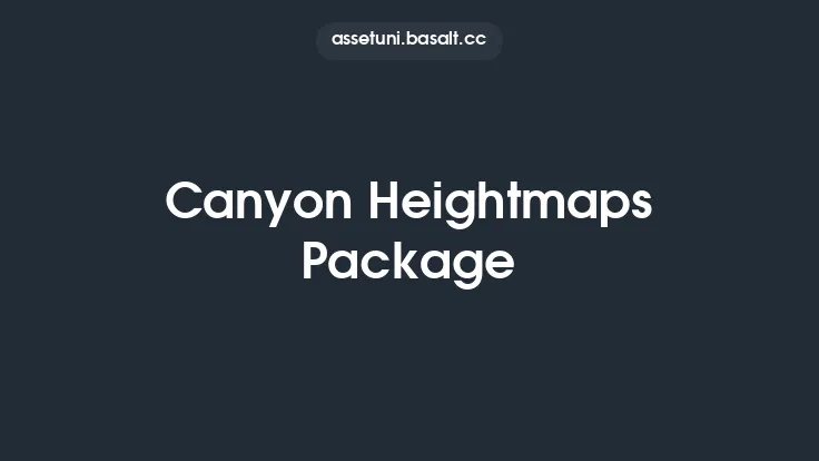 Canyon Heightmaps Package Thumbnail