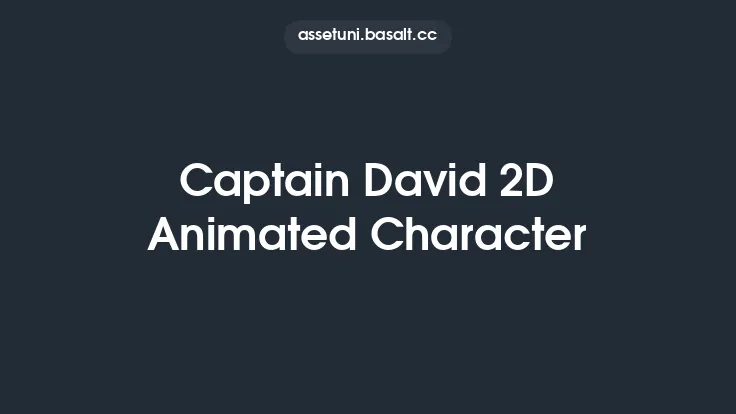 Captain David 2D Animated Character Thumbnail