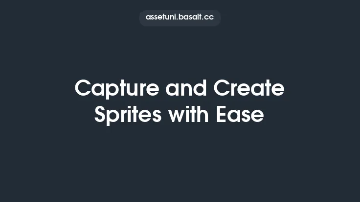 Capture and Create Sprites with Ease Thumbnail