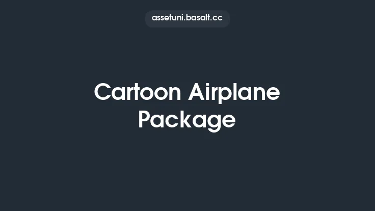 Cartoon Airplane Package Thumbnail