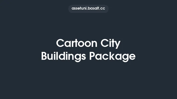 Cartoon City Buildings Package Thumbnail