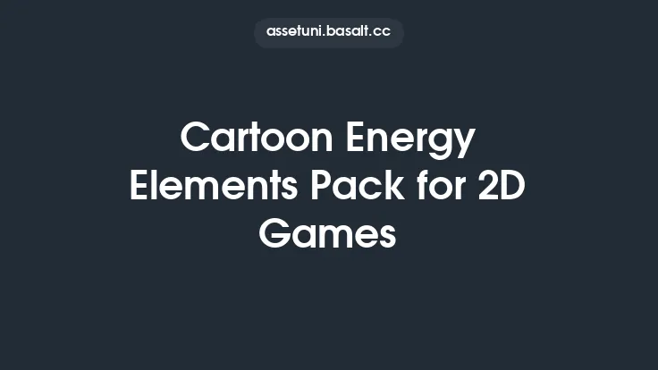 Cartoon Energy Elements Pack for 2D Games Thumbnail