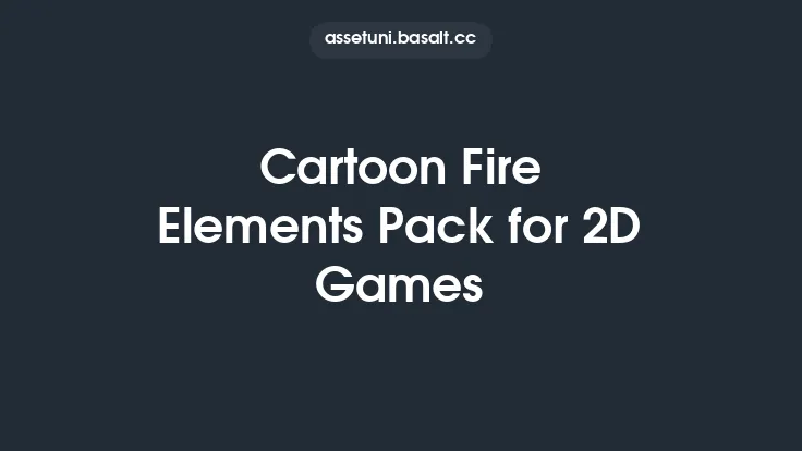 Cartoon Fire Elements Pack for 2D Games Thumbnail