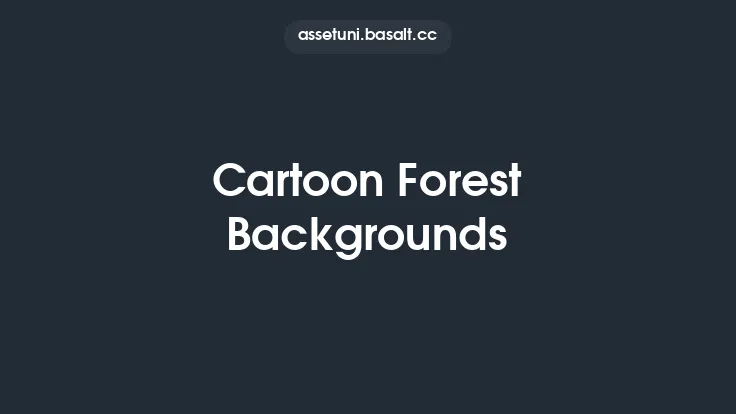 Cartoon Forest Backgrounds Thumbnail