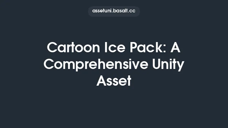Cartoon Ice Pack: A Comprehensive Unity Asset Thumbnail