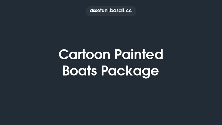 Cartoon Painted Boats Package Thumbnail