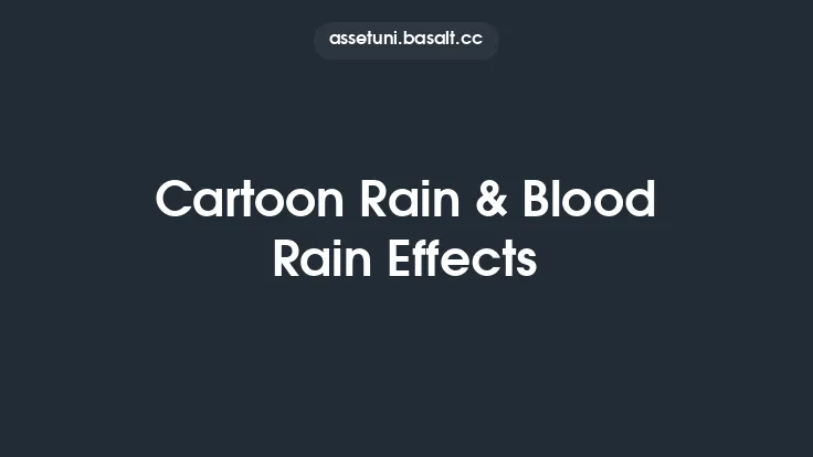 Cartoon Rain & Blood Rain Effects Thumbnail
