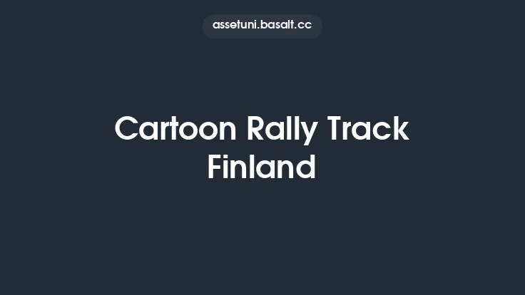 Cartoon Rally Track Finland Thumbnail