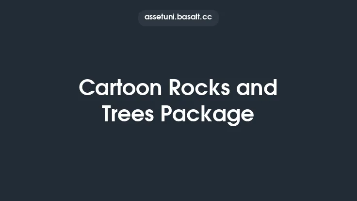 Cartoon Rocks and Trees Package Thumbnail