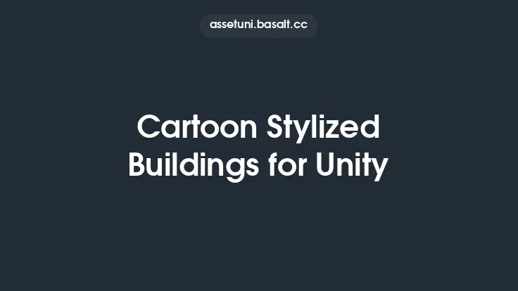 Cartoon Stylized Buildings for Unity Thumbnail