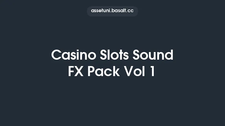 Casino Slots Sound FX Pack Vol 1 Thumbnail