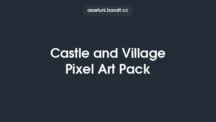 Castle and Village Pixel Art Pack Thumbnail