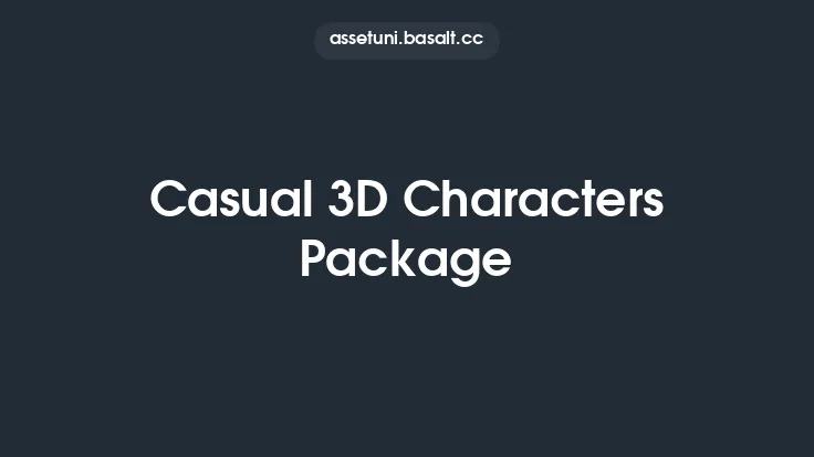 Casual 3D Characters Package Thumbnail