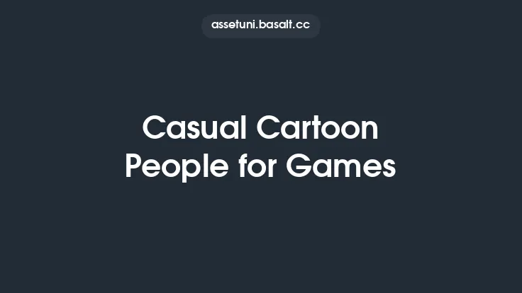 Casual Cartoon People for Games Thumbnail
