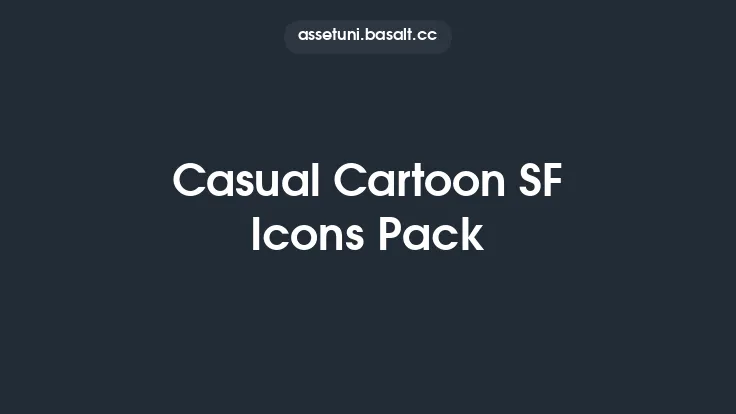 Casual Cartoon SF Icons Pack Thumbnail
