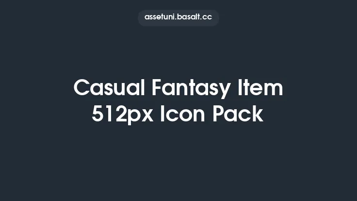 Casual Fantasy Item 512px Icon Pack Thumbnail