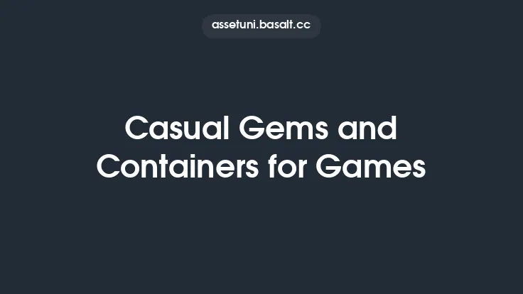 Casual Gems and Containers for Games Thumbnail