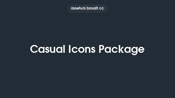 Casual Icons Package Thumbnail