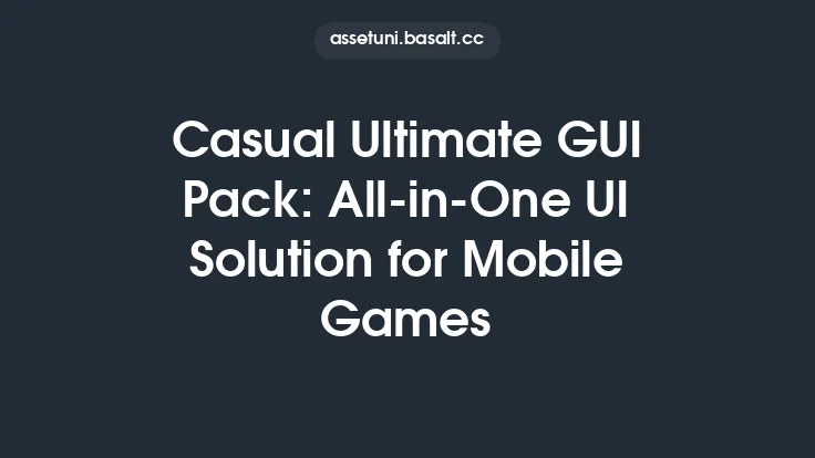 Casual Ultimate GUI Pack: All-in-One UI Solution for Mobile Games Thumbnail