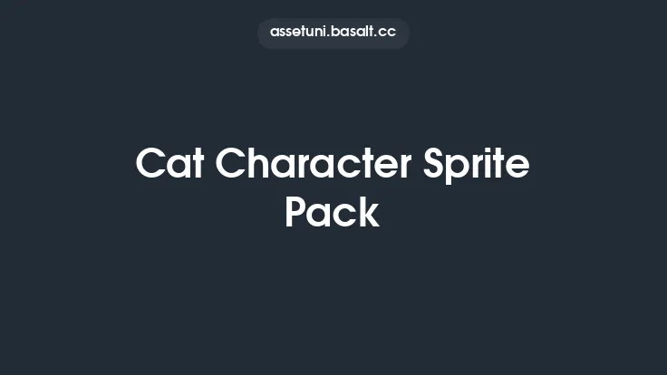 Cat Character Sprite Pack Thumbnail