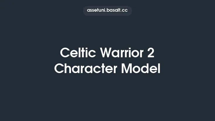 Celtic Warrior 2 Character Model Thumbnail